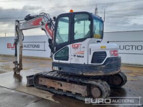 2018 Bobcat E85 6 Ton+ Excavators For Auction: Leeds – 23rd, 24th, 25th, 26th October @ 08:00am full