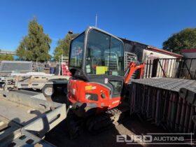 2017 Kubota KX016-4 Mini Excavators For Auction: Leeds – 23rd, 24th, 25th, 26th October @ 08:00am full