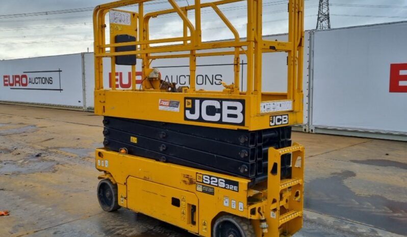 2019 JCB S2632E Manlifts For Auction: Leeds – 23rd, 24th, 25th, 26th October @ 08:00am full