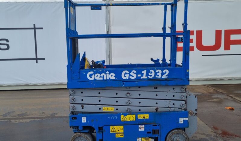 Genie GS1932 Manlifts For Auction: Leeds – 23rd, 24th, 25th, 26th October @ 08:00am full