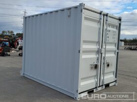 Unused 2024 CTTN 10.2′ Container, 1 End Door, 1 Side Door, 1 Window (Cannot Be Reconsigned) Containers For Auction: Leeds – 23rd, 24th, 25th, 26th October @ 08:00am full