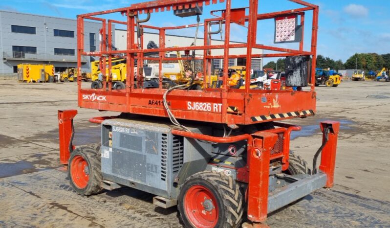 2014 SkyJack SJ6826RT Manlifts For Auction: Leeds – 23rd, 24th, 25th, 26th October @ 08:00am full