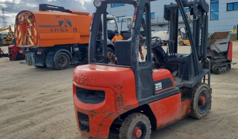 Nissan UD02A25PQ Forklifts For Auction: Leeds – 23rd, 24th, 25th, 26th October @ 08:00am full