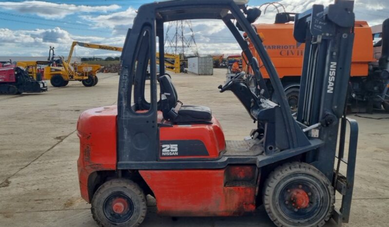 Nissan UD02A25PQ Forklifts For Auction: Leeds – 23rd, 24th, 25th, 26th October @ 08:00am full