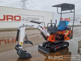 Unused 2024 Captok CK08 Mini Excavators For Auction: Leeds – 23rd, 24th, 25th, 26th October @ 08:00am