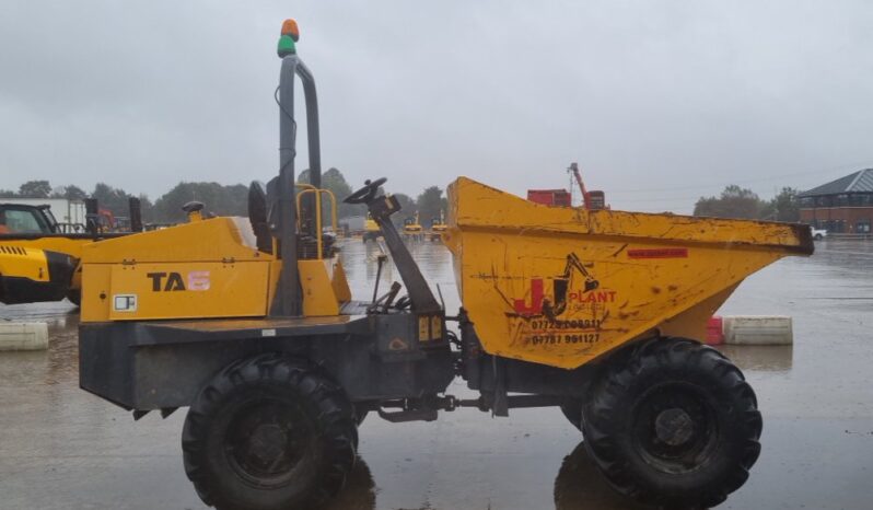 2015 Terex TA6 Site Dumpers For Auction: Leeds – 23rd, 24th, 25th, 26th October @ 08:00am full