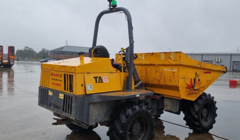 2015 Terex TA6 Site Dumpers For Auction: Leeds – 23rd, 24th, 25th, 26th October @ 08:00am full