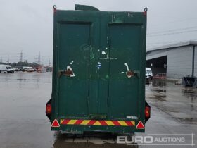 Securi-cabin Twin Axle Welfare Unit, Canteen, Toilet, Dry Room (Cannot Be Reconsigned) Containers For Auction: Leeds – 23rd, 24th, 25th, 26th October @ 08:00am full