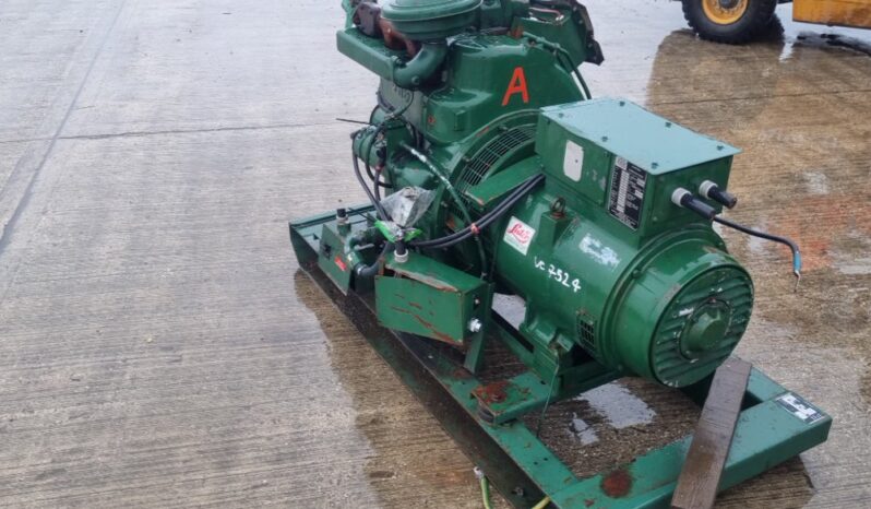 Lister 25kVA Generator, 3 Cylinder Engine Generators For Auction: Leeds – 23rd, 24th, 25th, 26th October @ 08:00am full