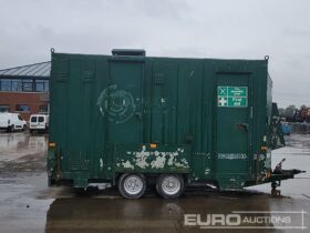 Securi-cabin Twin Axle Welfare Unit, Canteen, Toilet, Dry Room (Cannot Be Reconsigned) Containers For Auction: Leeds – 23rd, 24th, 25th, 26th October @ 08:00am full