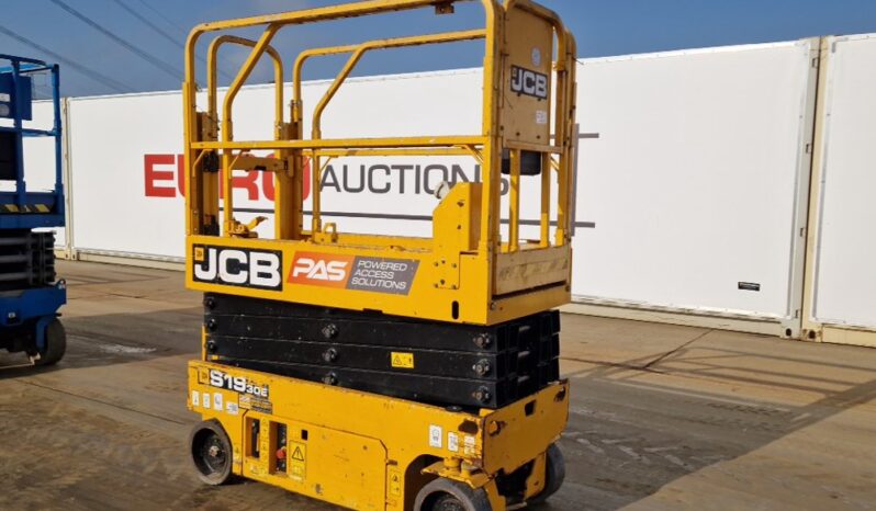 2019 JCB S1930E Manlifts For Auction: Leeds – 23rd, 24th, 25th, 26th October @ 08:00am full