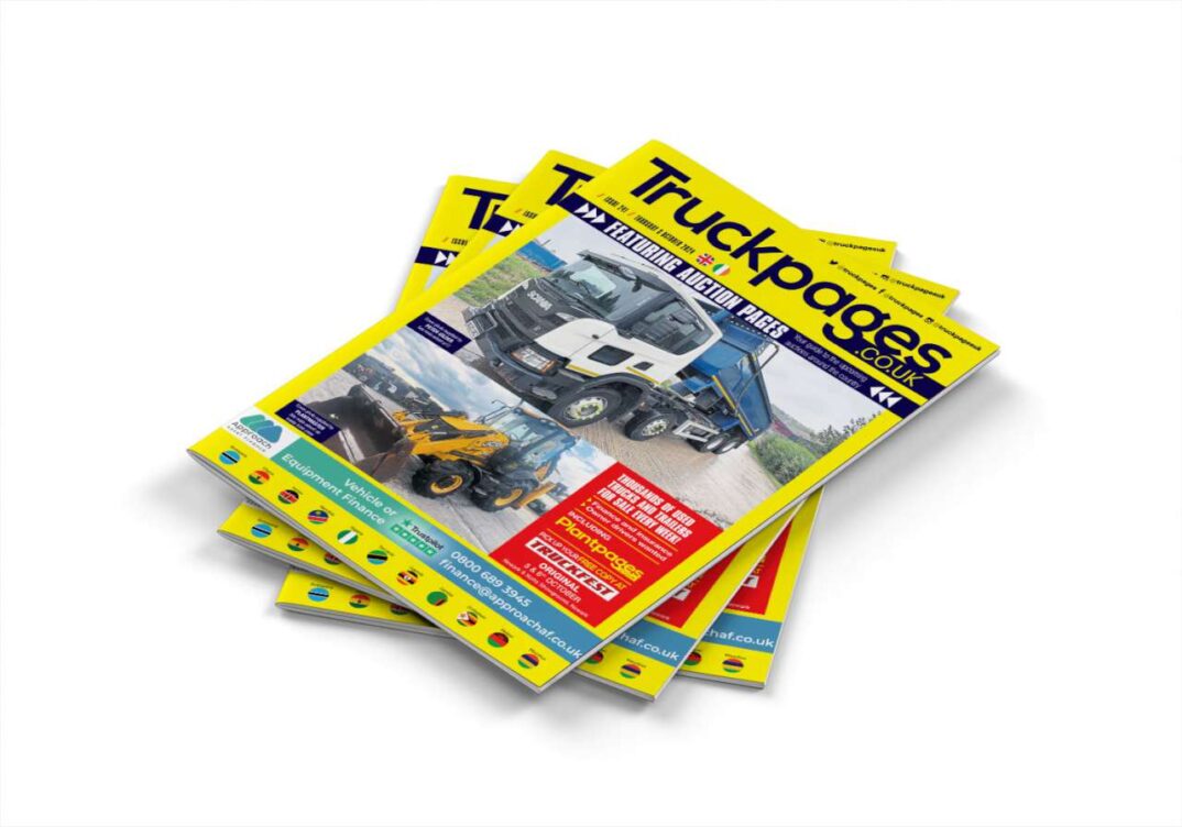 Truck Pages magazine Issue 241 front covers