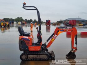 2018 Kubota K008-3 Mini Excavators For Auction: Leeds – 23rd, 24th, 25th, 26th October @ 08:00am full