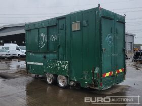 Securi-cabin Twin Axle Welfare Unit, Canteen, Toilet, Dry Room (Cannot Be Reconsigned) Containers For Auction: Leeds – 23rd, 24th, 25th, 26th October @ 08:00am full