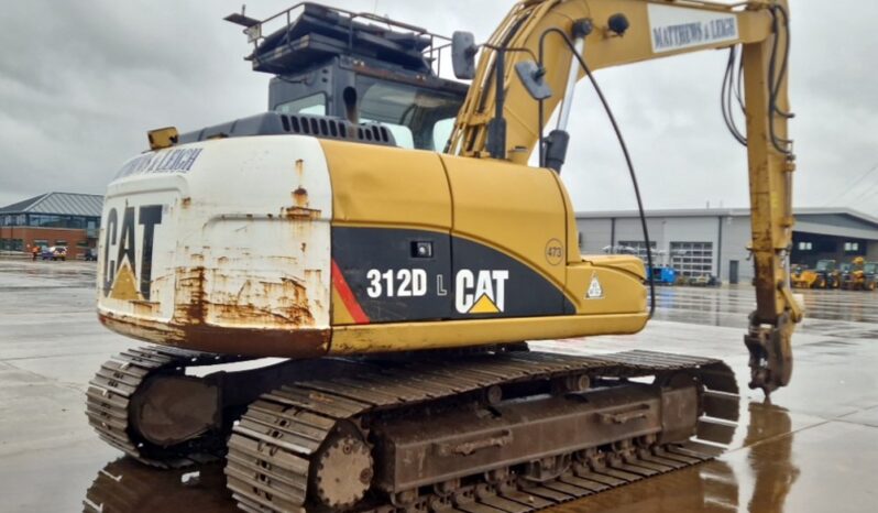 2011 CAT 312DL 10 Ton+ Excavators For Auction: Leeds – 23rd, 24th, 25th, 26th October @ 08:00am full