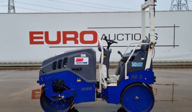 2015 Hamm HD8VV Rollers For Auction: Leeds – 23rd, 24th, 25th, 26th October @ 08:00am full