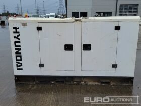 2010 Hyundai DHY28KSE Generators For Auction: Leeds – 23rd, 24th, 25th, 26th October @ 08:00am full