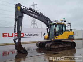 2015 Volvo EC140DL 10 Ton+ Excavators For Auction: Leeds – 23rd, 24th, 25th, 26th October @ 08:00am