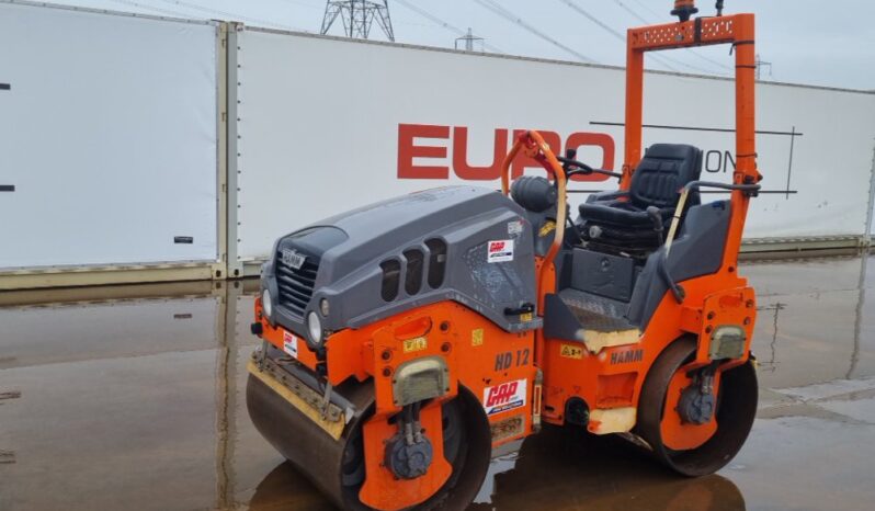 2015 Hamm HD12VV Rollers For Auction: Leeds – 23rd, 24th, 25th, 26th October @ 08:00am