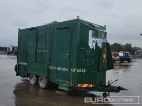 Securi-cabin Twin Axle Welfare Unit, Canteen, Toilet, Dry Room (Cannot Be Reconsigned) Containers For Auction: Leeds – 23rd, 24th, 25th, 26th October @ 08:00am full