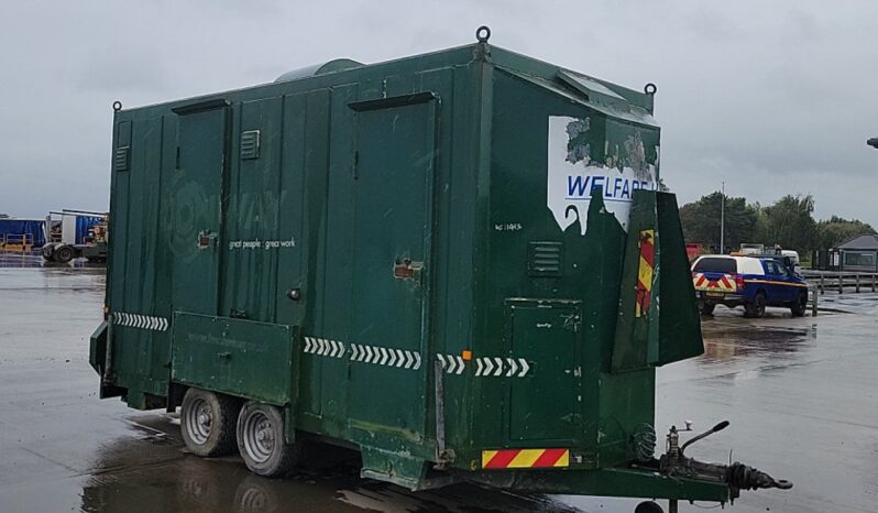 Securi-cabin Twin Axle Welfare Unit, Canteen, Toilet, Dry Room (Cannot Be Reconsigned) Containers For Auction: Leeds – 23rd, 24th, 25th, 26th October @ 08:00am full