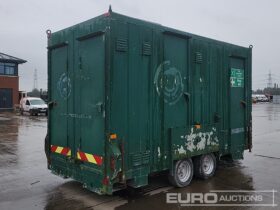 Securi-cabin Twin Axle Welfare Unit, Canteen, Toilet, Dry Room (Cannot Be Reconsigned) Containers For Auction: Leeds – 23rd, 24th, 25th, 26th October @ 08:00am full