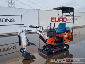 Unused 2024 Captok CK08 Mini Excavators For Auction: Leeds – 23rd, 24th, 25th, 26th October @ 08:00am