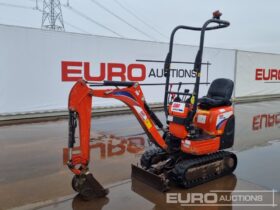 2018 Kubota K008-3 Mini Excavators For Auction: Leeds – 23rd, 24th, 25th, 26th October @ 08:00am