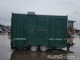 Securi-cabin Twin Axle Welfare Unit, Canteen, Toilet, Dry Room (Cannot Be Reconsigned) Containers For Auction: Leeds – 23rd, 24th, 25th, 26th October @ 08:00am full