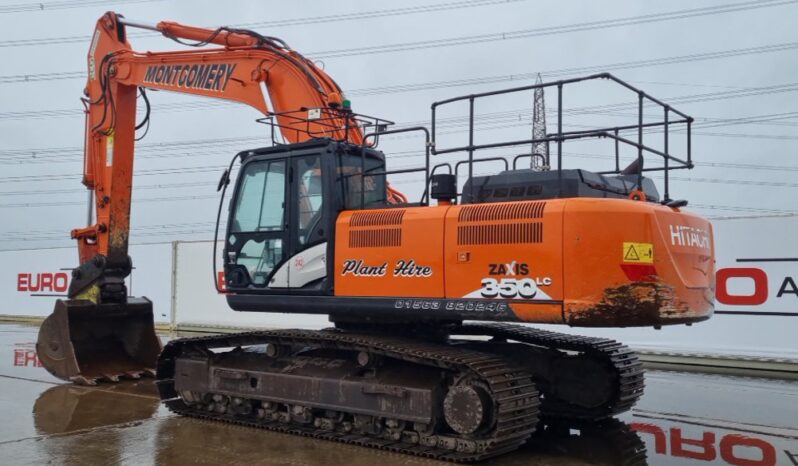 2016 Hitachi ZX350LC-6 20 Ton+ Excavators For Auction: Leeds – 23rd, 24th, 25th, 26th October @ 08:00am full