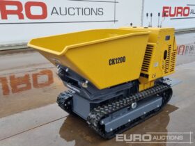 Unused 2024 Captok CK1200 Tracked Dumpers For Auction: Leeds – 23rd, 24th, 25th, 26th October @ 08:00am