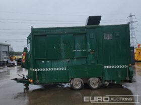 Securi-cabin Twin Axle Welfare Unit, Canteen, Toilet, Dry Room (Cannot Be Reconsigned) Containers For Auction: Leeds – 23rd, 24th, 25th, 26th October @ 08:00am full