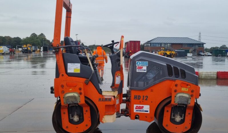 2015 Hamm HD12VV Rollers For Auction: Leeds – 23rd, 24th, 25th, 26th October @ 08:00am full