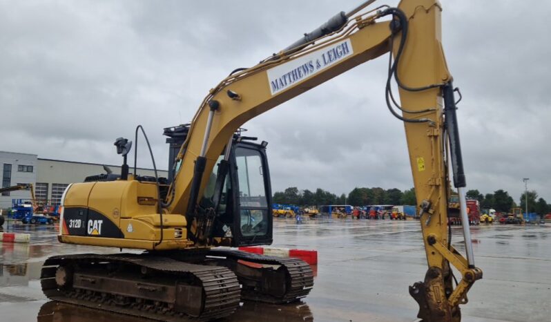 2011 CAT 312DL 10 Ton+ Excavators For Auction: Leeds – 23rd, 24th, 25th, 26th October @ 08:00am full