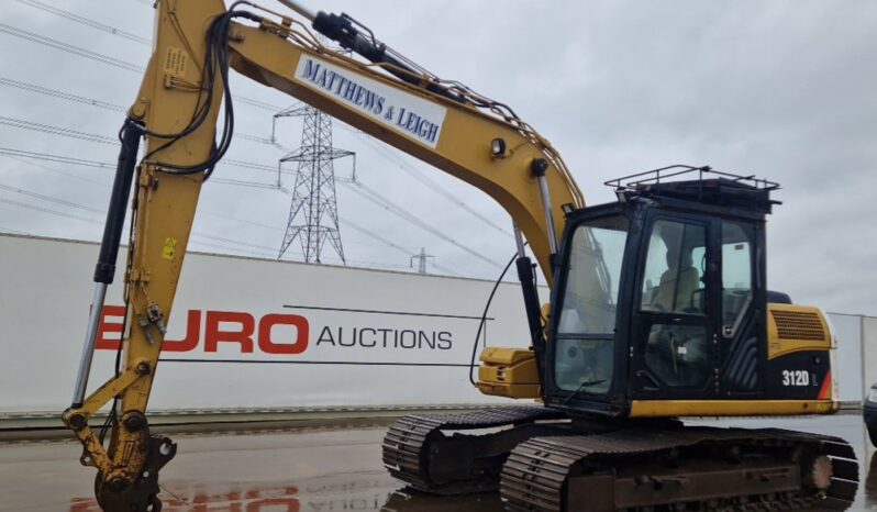 2011 CAT 312DL 10 Ton+ Excavators For Auction: Leeds – 23rd, 24th, 25th, 26th October @ 08:00am