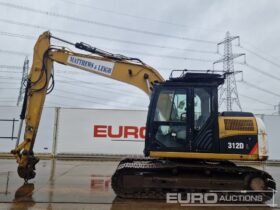 2011 CAT 312DL 10 Ton+ Excavators For Auction: Leeds – 23rd, 24th, 25th, 26th October @ 08:00am full