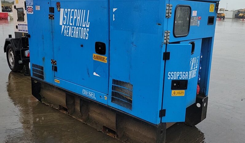 2016 Stephill SSDP36A Generators For Auction: Leeds – 23rd, 24th, 25th, 26th October @ 08:00am