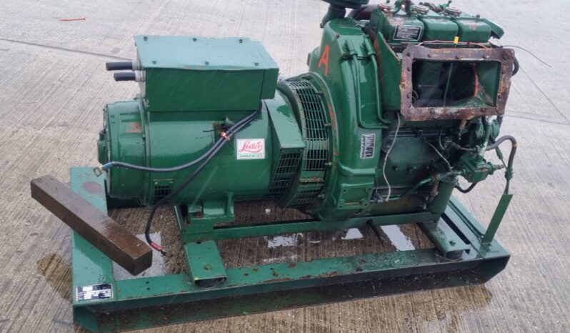 Lister 25kVA Generator, 3 Cylinder Engine Generators For Auction: Leeds – 23rd, 24th, 25th, 26th October @ 08:00am full