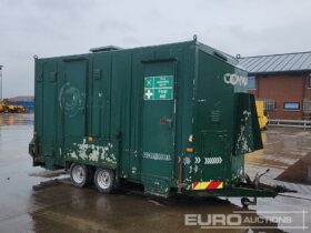 Securi-cabin Twin Axle Welfare Unit, Canteen, Toilet, Dry Room (Cannot Be Reconsigned) Containers For Auction: Leeds – 23rd, 24th, 25th, 26th October @ 08:00am full