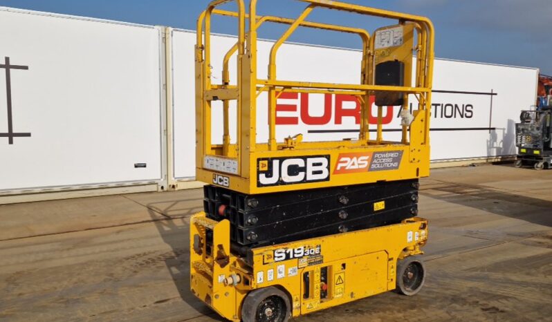 2019 JCB S1930E Manlifts For Auction: Leeds – 23rd, 24th, 25th, 26th October @ 08:00am