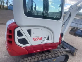 Takeuchi TB216 Mini Digger full