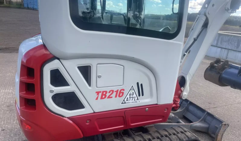 Takeuchi TB216 Mini Digger full