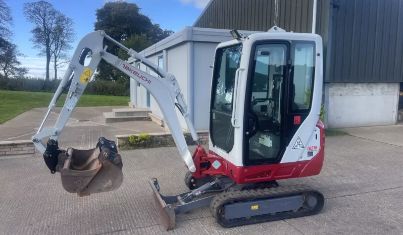 Takeuchi TB216 Mini Digger