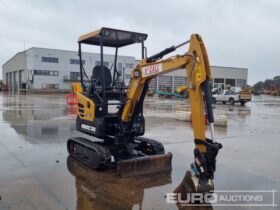 2023 Sany SY16C Mini Excavators For Auction: Leeds – 23rd, 24th, 25th, 26th October @ 08:00am full