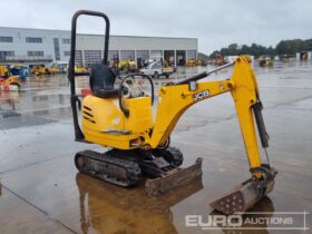 2016 JCB 8010CTS Mini Excavators For Auction: Leeds – 23rd, 24th, 25th, 26th October @ 08:00am full