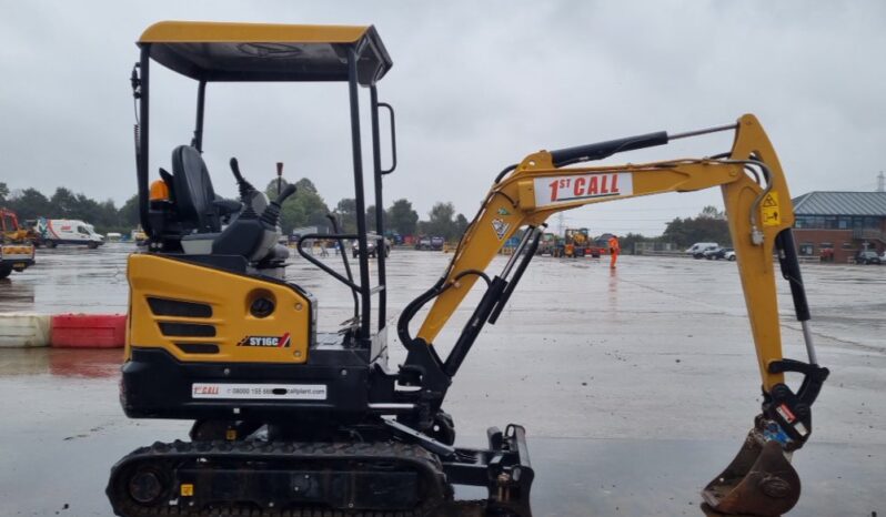 2023 Sany SY16C Mini Excavators For Auction: Leeds – 23rd, 24th, 25th, 26th October @ 08:00am full