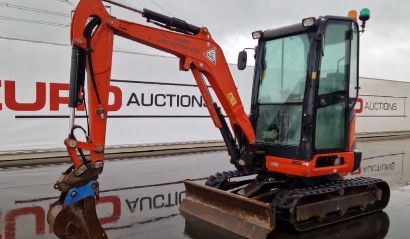 2018 Kubota U27-4 Mini Excavators For Auction: Leeds – 23rd, 24th, 25th, 26th October @ 08:00am