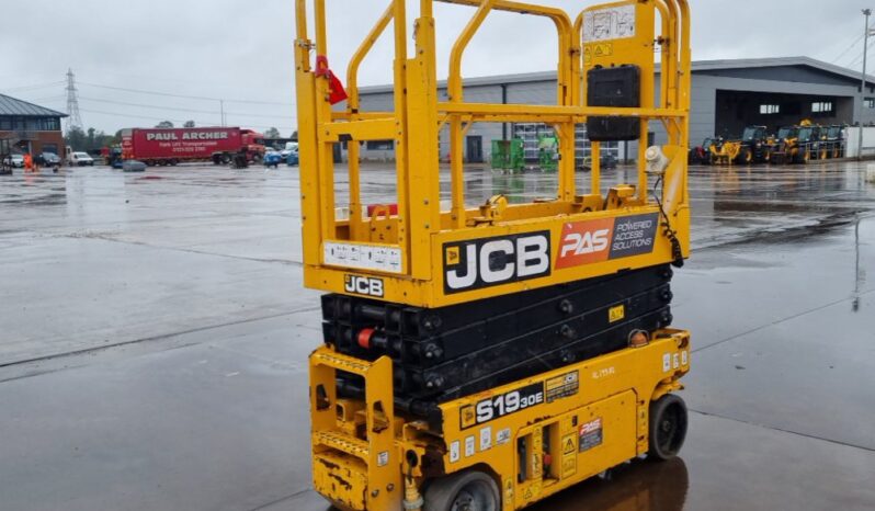 2019 JCB S1930E Manlifts For Auction: Leeds – 23rd, 24th, 25th, 26th October @ 08:00am full