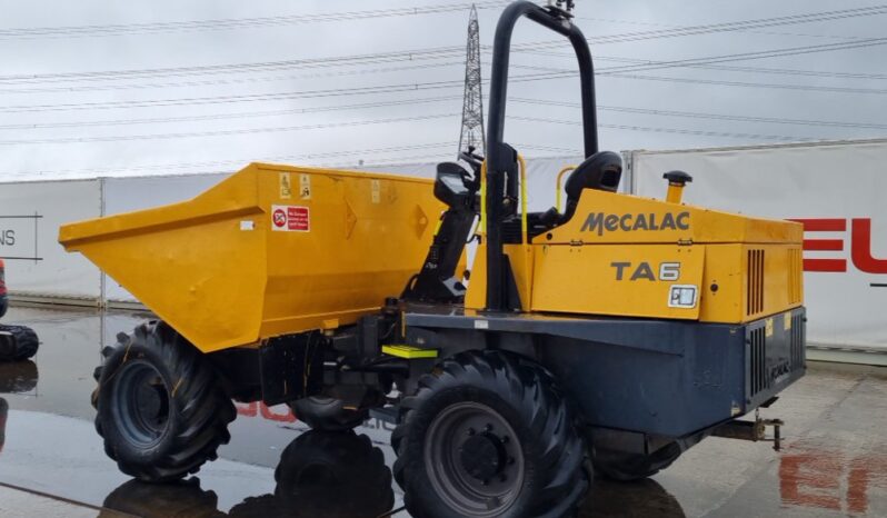 2019 Mecalac TA6 Site Dumpers For Auction: Leeds – 23rd, 24th, 25th, 26th October @ 08:00am full