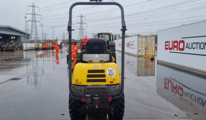 2016 Wacker Neuson 1001 Site Dumpers For Auction: Leeds – 23rd, 24th, 25th, 26th October @ 08:00am full